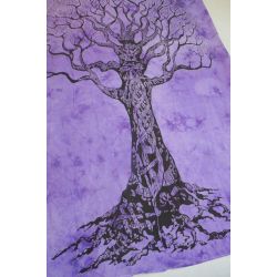 Obrus - makata - zasłona - mądre drzewo - łagodny fioletowy